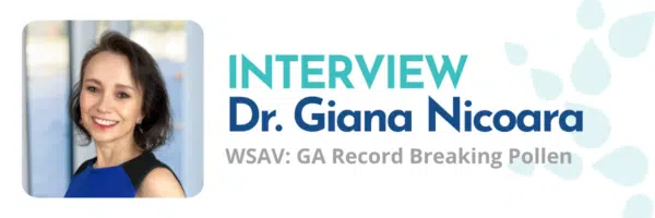 Spring Allergy Surge: Dr. Giana Nicoara Shares Insights on Record-Breaking Pollen in Southeast Georgia