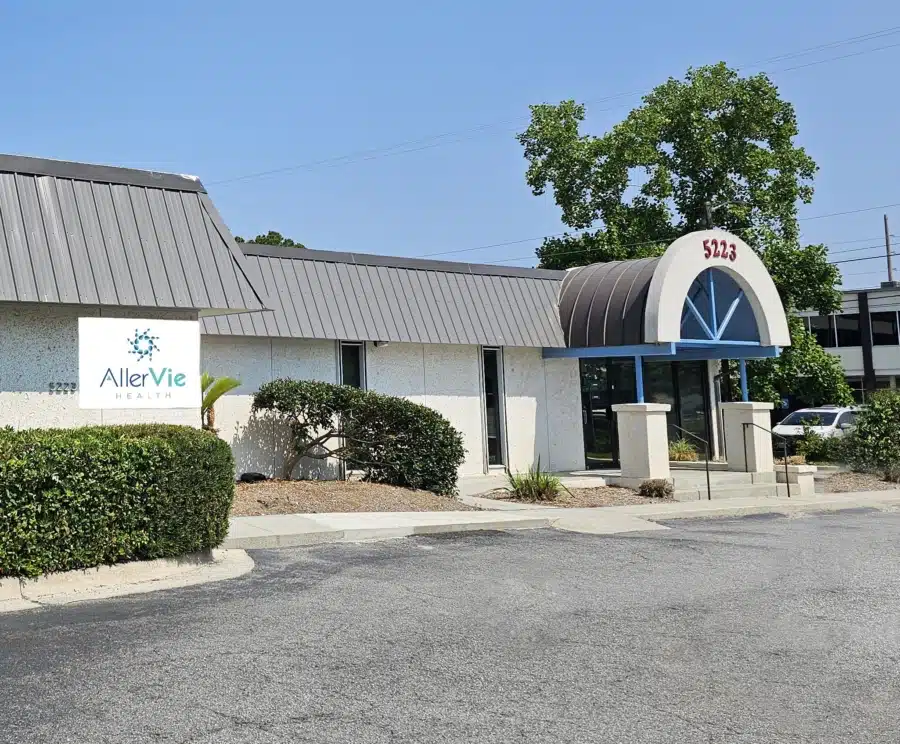 AllerVie Health Savannah front side clinic location