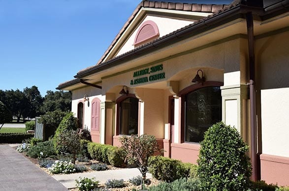 Outside view of AllerVie's allergy and asthma clinic in Lady Lake, Florida